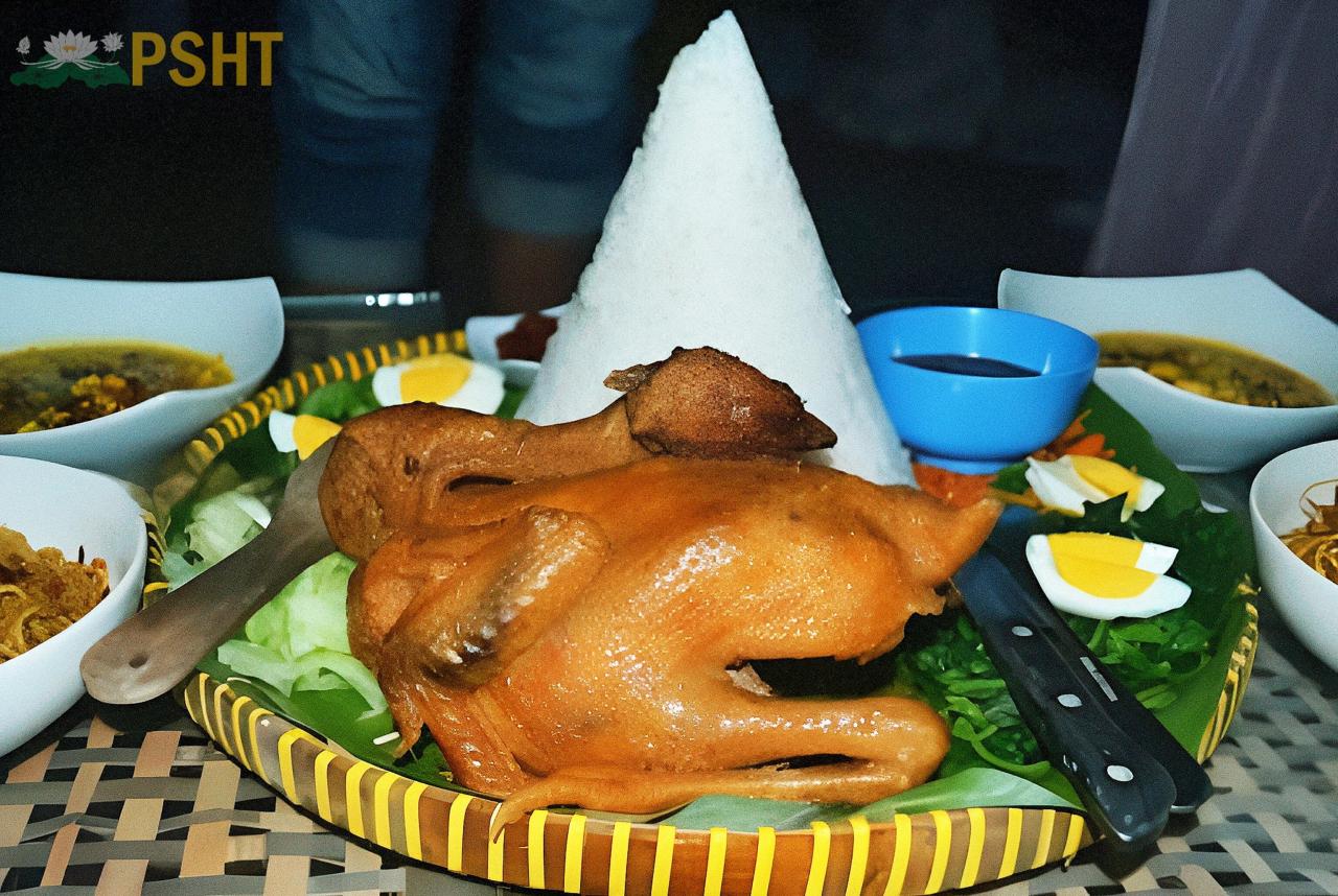 Ubo Rampe Pecel Ayam Ingkung